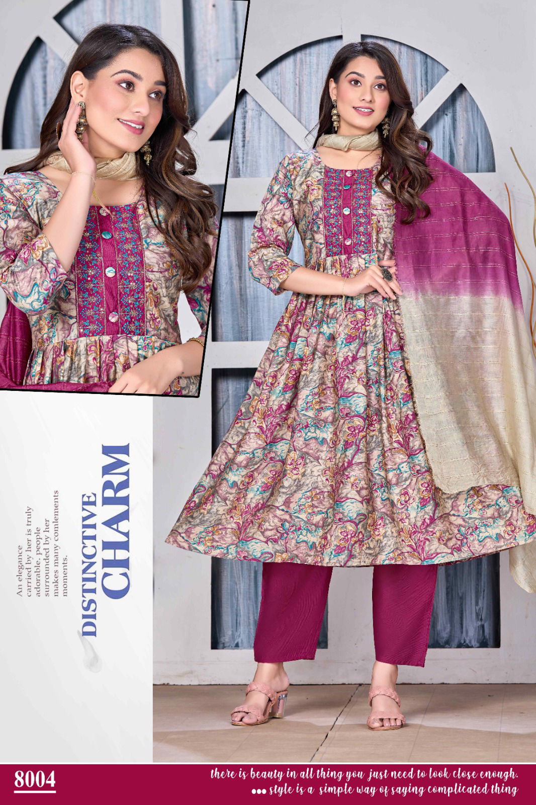 KSA Stree Vol 1 Modal Naira Cut Printed Kurti With Bottom Dupatta Wholesale Price In Surat

